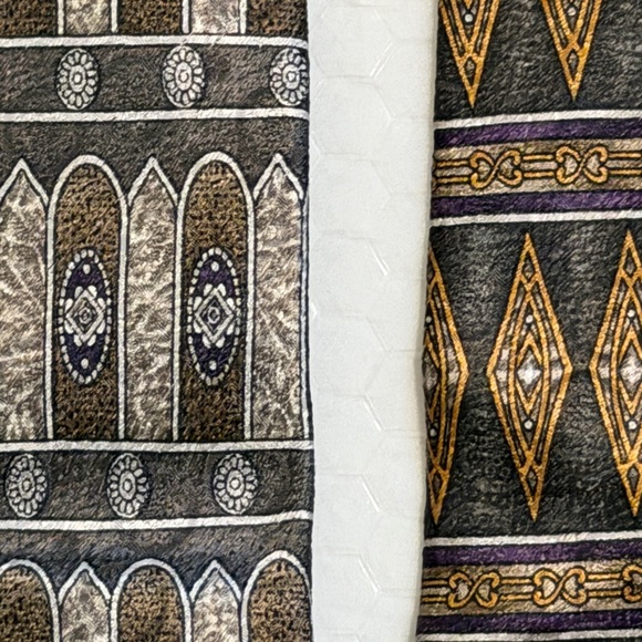 Pierre Cardin and Bill Blass Men's Tie Set - Gray, Gold, Brown - Picture 14 of 17